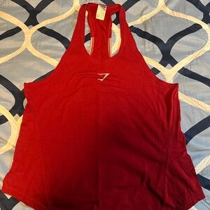 Gymshark Women's Vibrant Red Tank Top